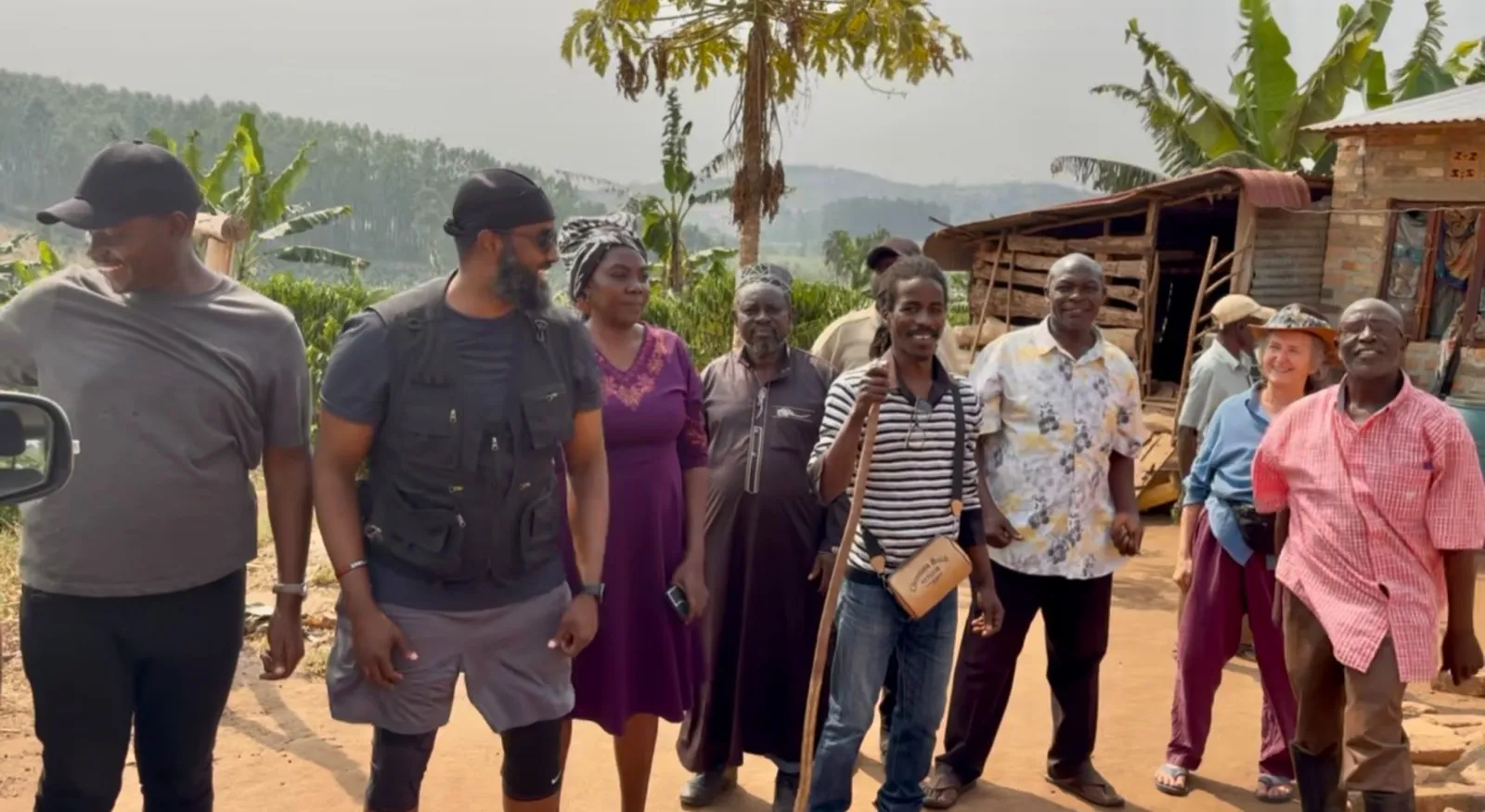 Some of Unity Bean’s founding farmers and team in Uganda